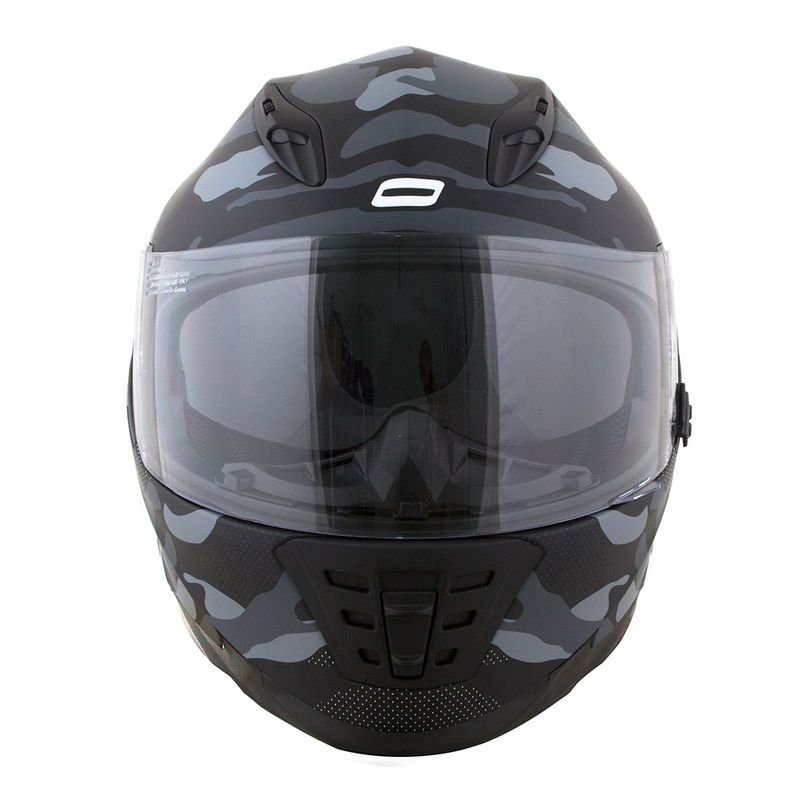 CAPACETE NORISK SOUL DESTROYER CINZA FOSCO/BRANCO - Imagem 2