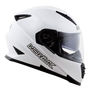 CAPACETE NORISK SOUL MONOCOLOR BRANCO