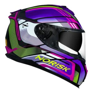 CAPACETE NORISK STRADA FLUX ROSA