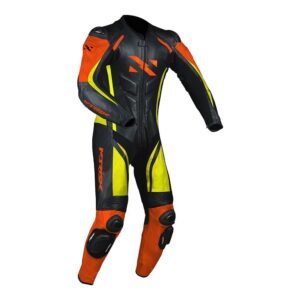 MACACÃO NORISK SS PRETO/LARANJA/AMARELO