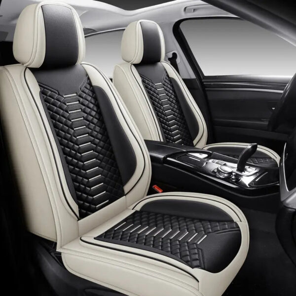 [Modelo Universal] Kit Completo de Capa Para Banco de Carro em Couro Premium - Imagem 7