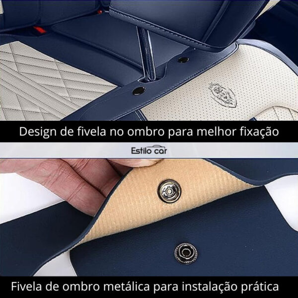 Kit Capas de Bancos Carro | Bancos Dianteiros e Traseiros - Imagem 3