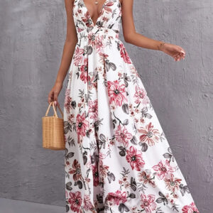 Vestido Estampa Floral Costa Nua Luiza