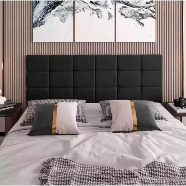 Cabeceira de Cama Estofada Cabana Real - Imagem 3