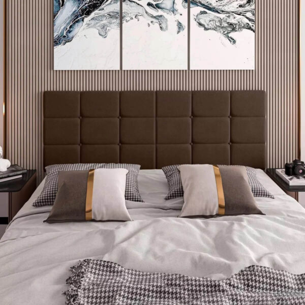 Cabeceira de Cama Estofada Cabana Real - Imagem 8