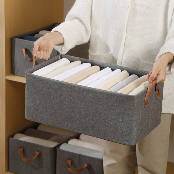 Kit Box Dobravel para Roupas Cabana Real - Imagem 8