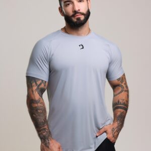 Camisa Poliamida Tech  - Cinza