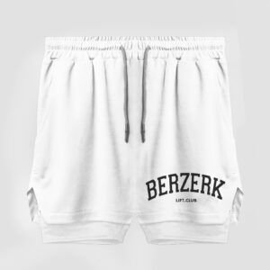 Short Dry-Fit de Compressão - Lift Club - Branco