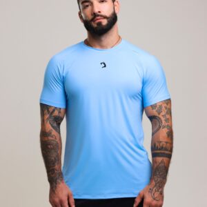 Camisa Poliamida Tech - Azul Céu